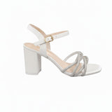 Footwork Womens Belle Heels In White