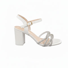 Footwork Womens Belle Heels In White