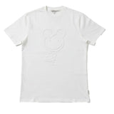 Ben Sherman Mens Embossed Bear T-Shirt In White