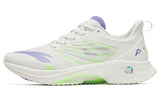 Anta Womens Running Shoes In White & Neon Green