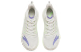 Anta Womens Running Shoes In White & Neon Green