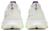 Anta Womens Running Shoes In White & Neon Green
