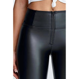Freddy Jeans Ladies High Waist 7/8 Pants In Black