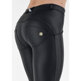 Freddy Jeans Ladies Regular Waist Eco Pants In Black