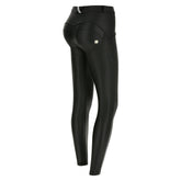 Freddy Jeans Ladies Regular Waist Eco Pants In Black