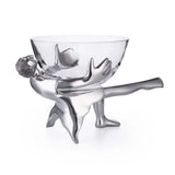 Glass Bowl And Stand-All Dressed Up