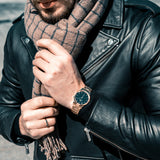 Daniel Wellington Iconic Rose Link Black Dial Watch