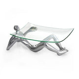 Glass Platter+Stand On Show