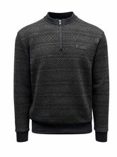 Vialli Mens Machine Knit Jersey In Black