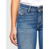 Diesel Ladies Slandy L.32 Super Skinny Regular Waisted Jeans Blue
