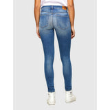 Diesel Ladies Slandy L.32 Super Skinny Regular Waisted Jeans Blue
