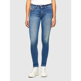 Diesel Ladies Slandy L.32 Super Skinny Regular Waisted Jeans Blue