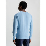 Calvin Klein Msw Merino Crew Neck Sweater Light Blue
