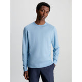 Calvin Klein Msw Merino Crew Neck Sweater Light Blue