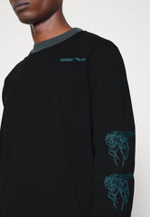 Diesel A065050Jfaj M T Justle Ls E9 T Shirt 9Xx