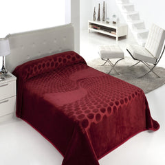 Mora Serena Maroon Blanket