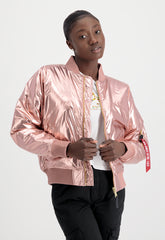 Alpha Industries MA-1 OS Metallic Womens Jacket