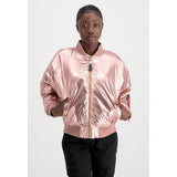 Alpha Industries MA-1 OS Metallic Womens Jacket