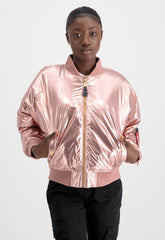 Alpha Industries MA-1 OS Metallic Womens Jacket