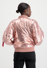 Alpha Industries MA-1 OS Metallic Womens Jacket