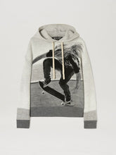 Palm Angels Jard Skater Hooded Sweater Grey/Melan