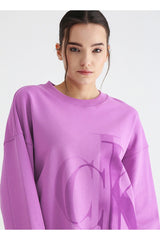 Calvin Klein J220421 Lightbox Ck Sweatshirt Purple