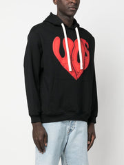 Vision Of Super Hoodie With Puffy Print Black