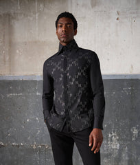 Karl Lagerfeld 235M1605 HunS Pick Mono Shirt Black