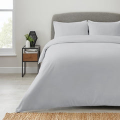 Egyptian Cotton Co T400 Duvet Single Oxford Cream