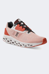 On Cloudstratus Womens Support Shoe Rose | Red
