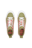 Diesel Y03233P2468 Unisex S-Athos Mix X Sneakers Olive