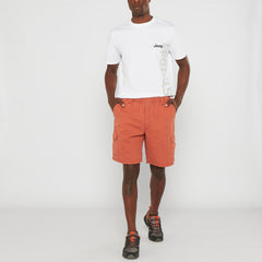 Jeep M 21Cm Hurricane Elasticed Cargo Short Rust