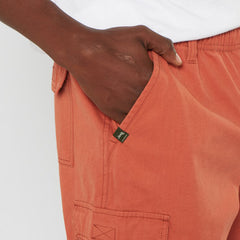 Jeep M 21Cm Hurricane Elasticed Cargo Short Rust