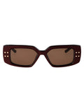 Valentino Sunglasses 108B 53 Maroon
