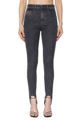 Diesel Slandy Sweat Jeans Charcoal