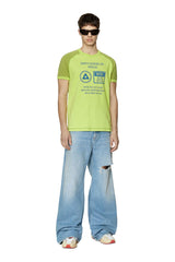 Diesel A063880Pda-M-T Dieglan T-Shirt Lime