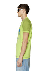Diesel A063880Pda-M-T Dieglan T-Shirt Lime