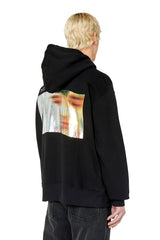 Diesel - M- S-Macs-Hood-G3 Sweat Shirt Black