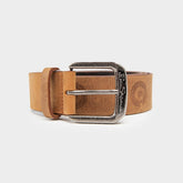 Bensherman Benb008 Target Emboss Leather Belt Tan