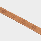 Bensherman Benb008 Target Emboss Leather Belt Tan