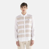 Harmont & Blaine Crj918010883B Shirt 201 White & Brown