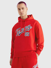 Tommy Hilfiger Rlxd College 85 Hoodie Crimson
