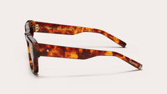 Valentino Sunglasses 106C-53 Havana/Green