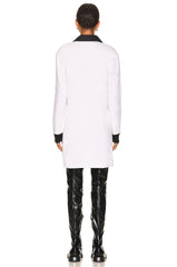 Givenchy Bi Colour Mini Dress In Black And White
