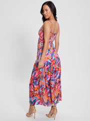 Guess Sl Tropic Dress W3Yk06Wfi20P41O Multi