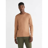 Calvin Klein Msw Merino Crew Neck Sweater Caramel