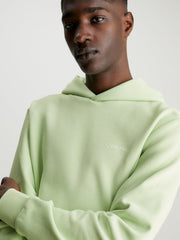 Calvin Klein K109927 Msw Micro Logo Repreve Hoodie Lime Green