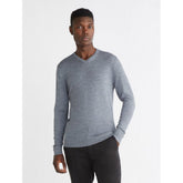 Calvin Klein Msw Merino Vneck Sweater Grey