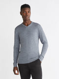 Calvin Klein Msw Merino Vneck Sweater Grey