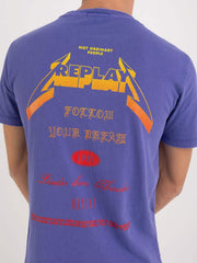 Replay M6481 Tee 074 Purple